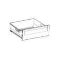 Vegetable Drawer - 140043651102 Crisper complete neutral 4 [Electrolux Aeg]